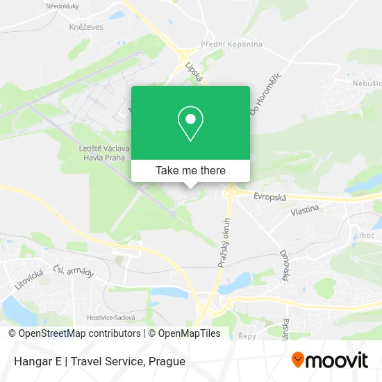 Карта Hangar E | Travel Service