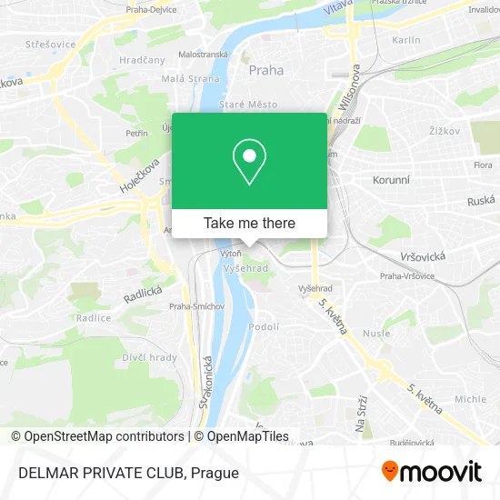 Карта DELMAR PRIVATE CLUB