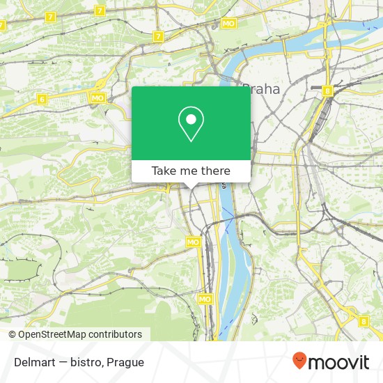 Delmart — bistro map