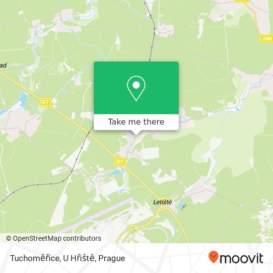 Tuchoměřice, U Hřiště map