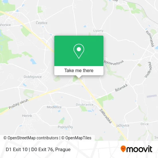 Карта D1 Exit 10 | D0 Exit 76