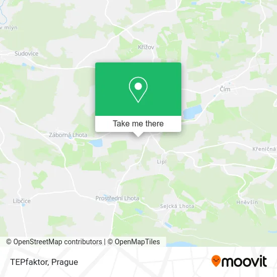 Карта TEPfaktor