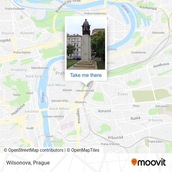 Карта Wilsonova