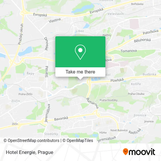 Карта Hotel Energie