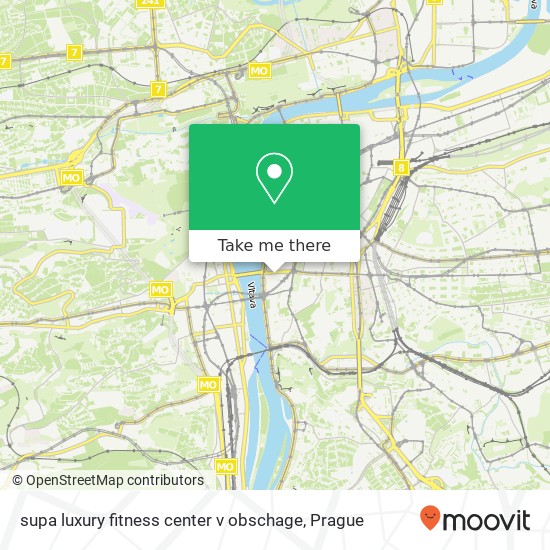 Карта supa luxury fitness center v obschage