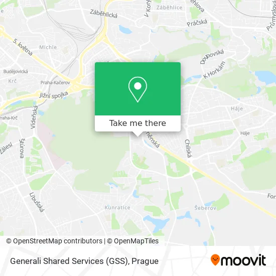 Карта Generali Shared Services (GSS)