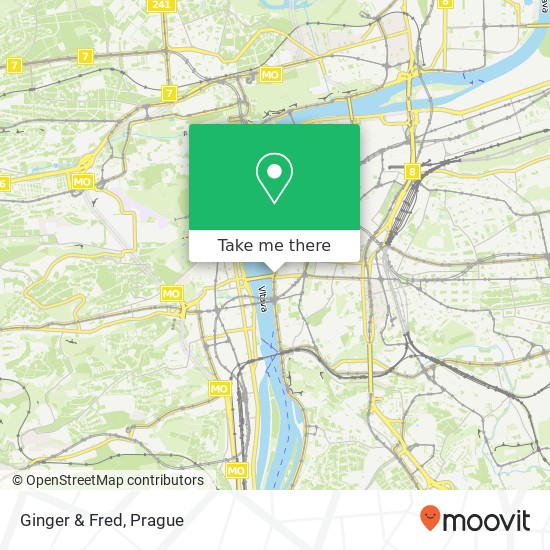 Ginger & Fred map