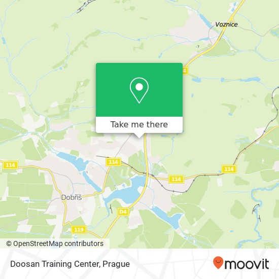 Doosan Training Center map