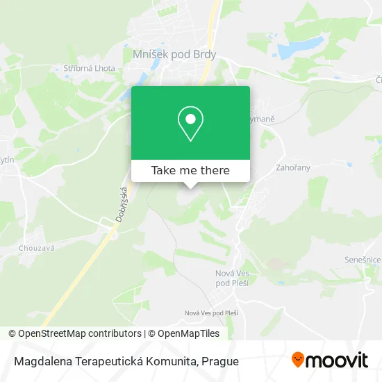 Карта Magdalena Terapeutická Komunita
