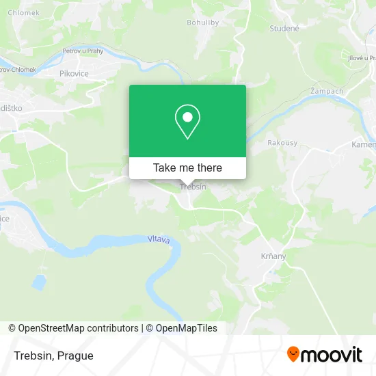 Карта Trebsin