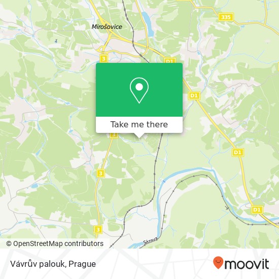 Vávrův palouk map