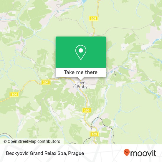 Карта Beckyovic Grand Relax Spa