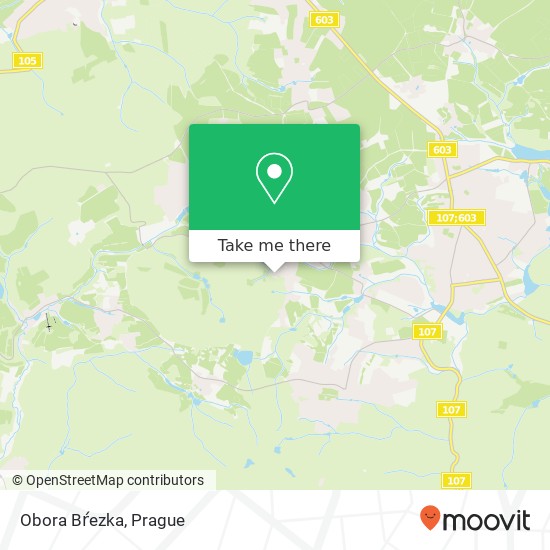 Obora Bŕezka map