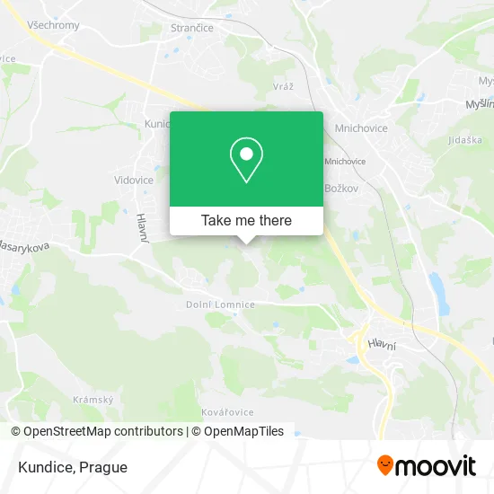 Карта Kundice