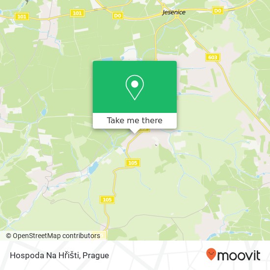 Hospoda Na Hřišti map