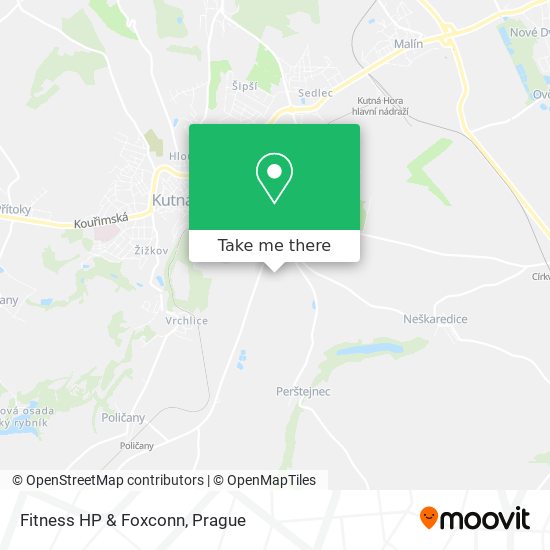 Fitness HP & Foxconn map