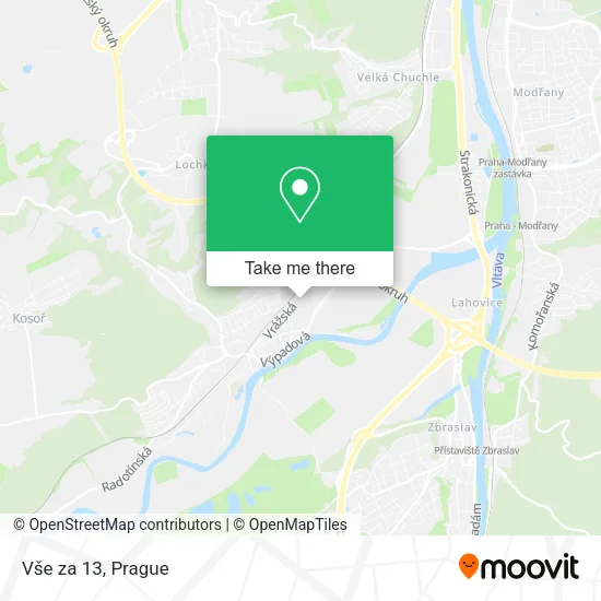 Карта Vše za 13