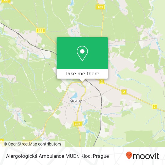 Alergologická Ambulance MUDr. Kloc map