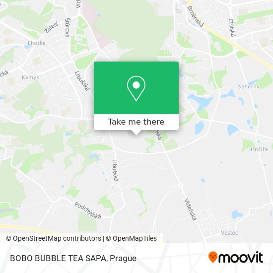 BOBO BUBBLE TEA SAPA map