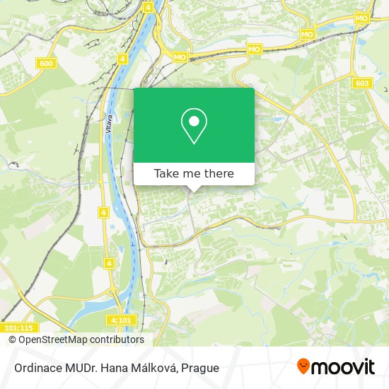 Ordinace MUDr. Hana Málková map