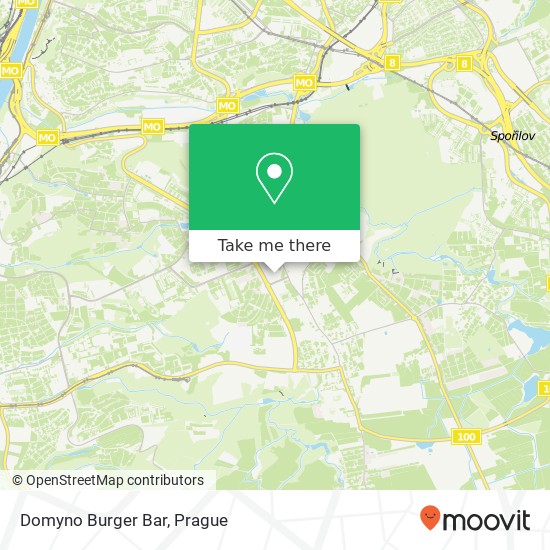 Domyno Burger Bar map