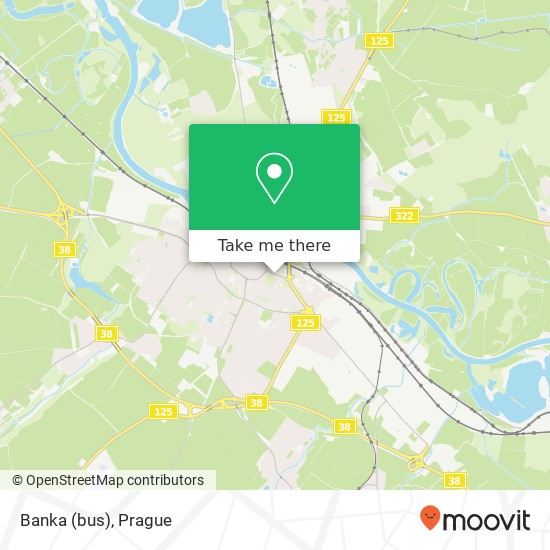 Banka (bus) map