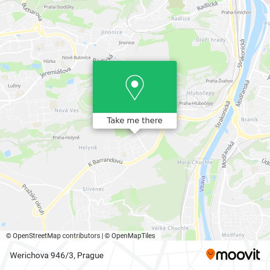 Werichova 946/3 map