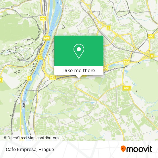 Café Empresa map