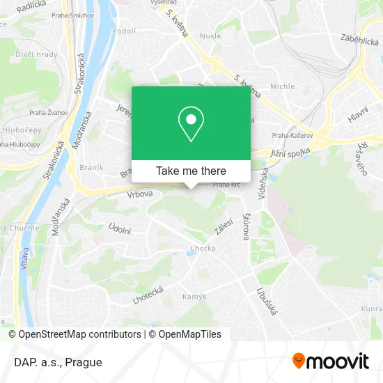 DAP. a.s. map
