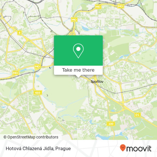 Hotová Chlazená Jídla map