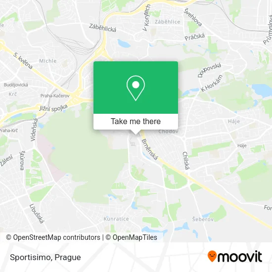 Карта Sportisimo