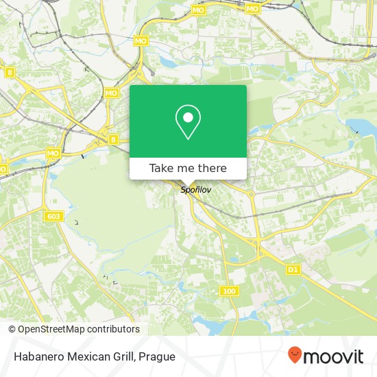 Habanero Mexican Grill map