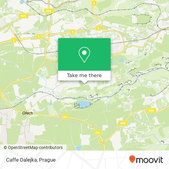 Caffe Dalejka map