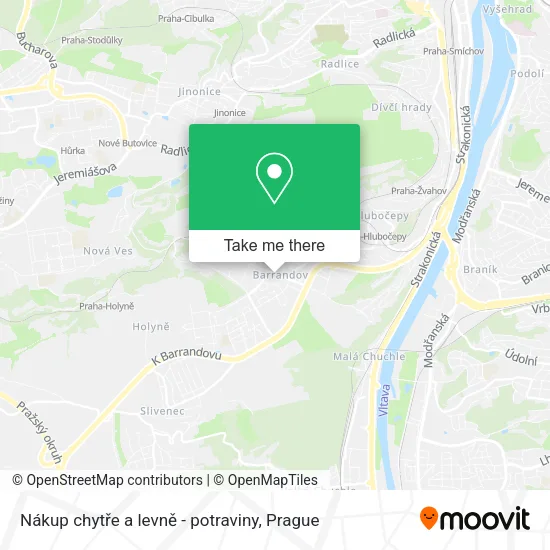 Карта Nákup chytře a levně - potraviny
