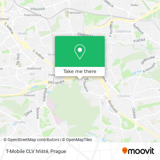 T-Mobile CLV hřiště map