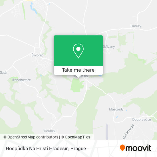 Hospůdka Na Hřišti Hradešín map