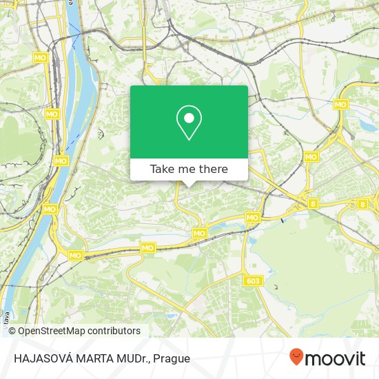 HAJASOVÁ MARTA MUDr. map