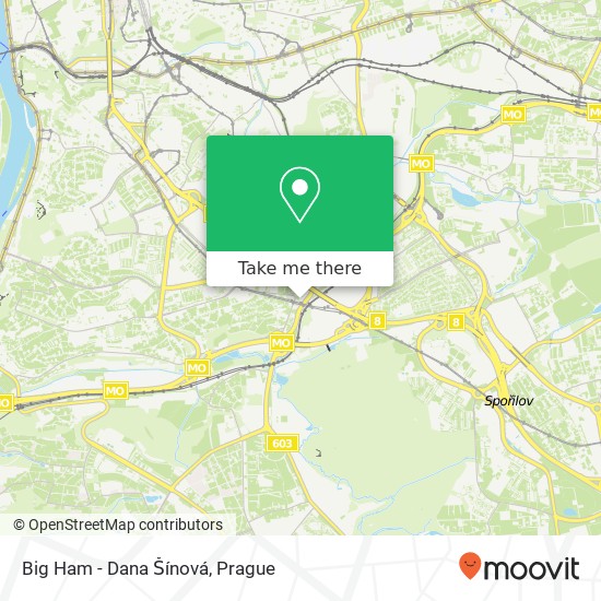 Big Ham - Dana Šínová map