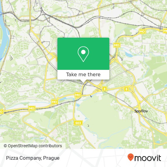 Pizza Company map