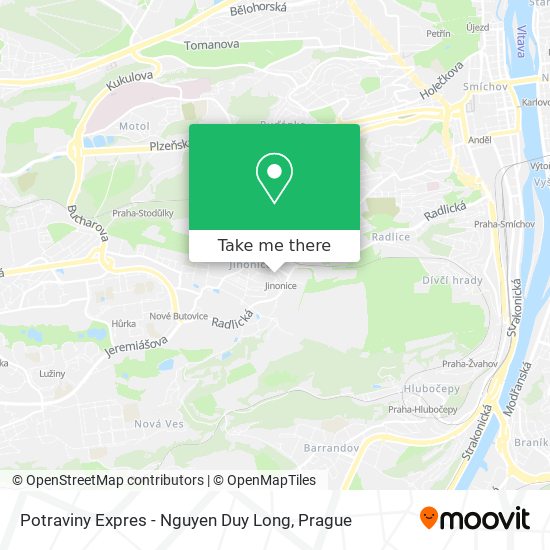 Карта Potraviny Expres - Nguyen Duy Long
