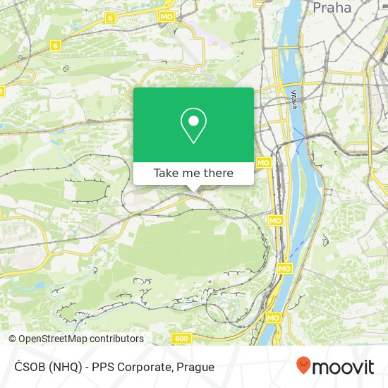 ČSOB (NHQ) - PPS Corporate map