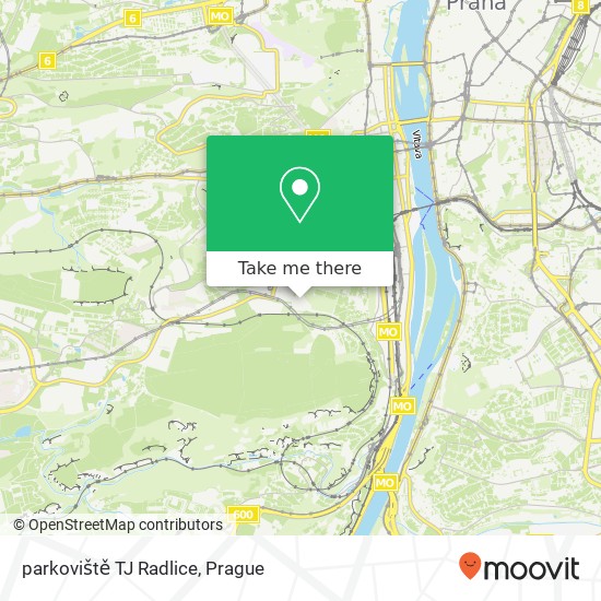 parkoviště TJ Radlice map