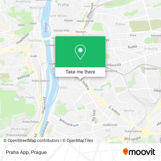 Карта Praha App