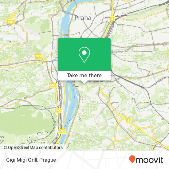 Карта Gigi Migi Grill
