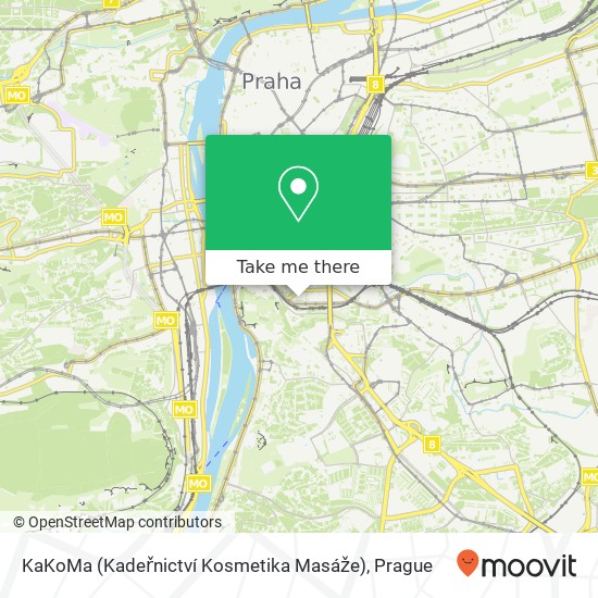 KaKoMa (Kadeřnictví Kosmetika Masáže) map