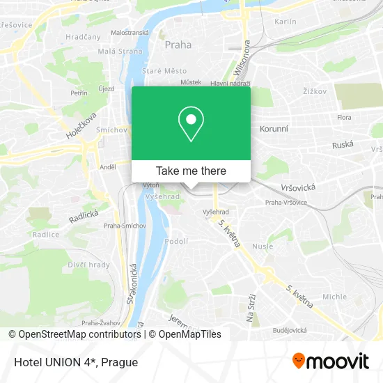 Карта Hotel UNION 4*