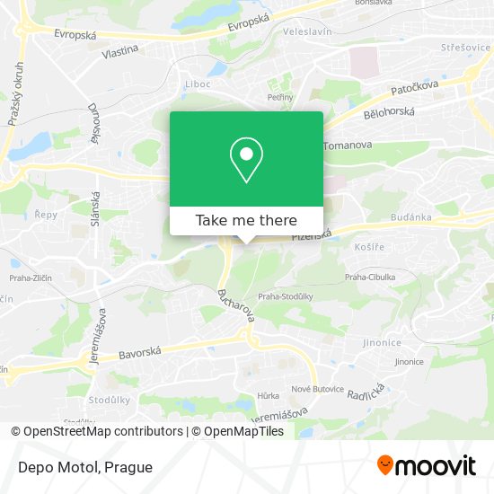 Depo Motol map
