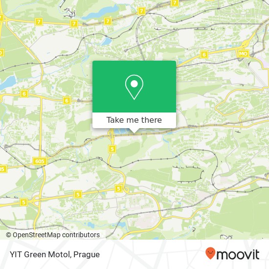 YIT Green Motol map