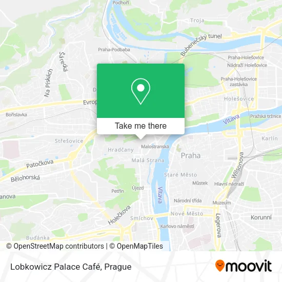 Карта Lobkowicz Palace Café