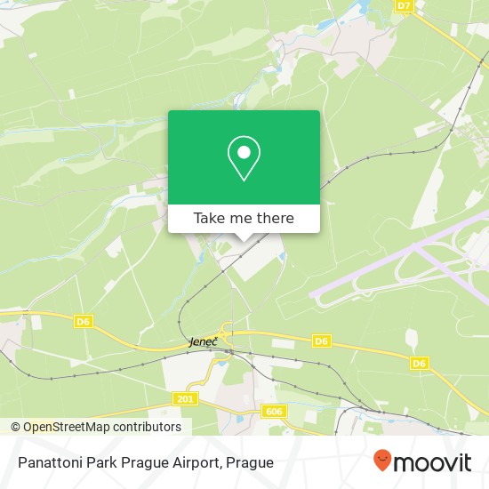 Panattoni Park Prague Airport map